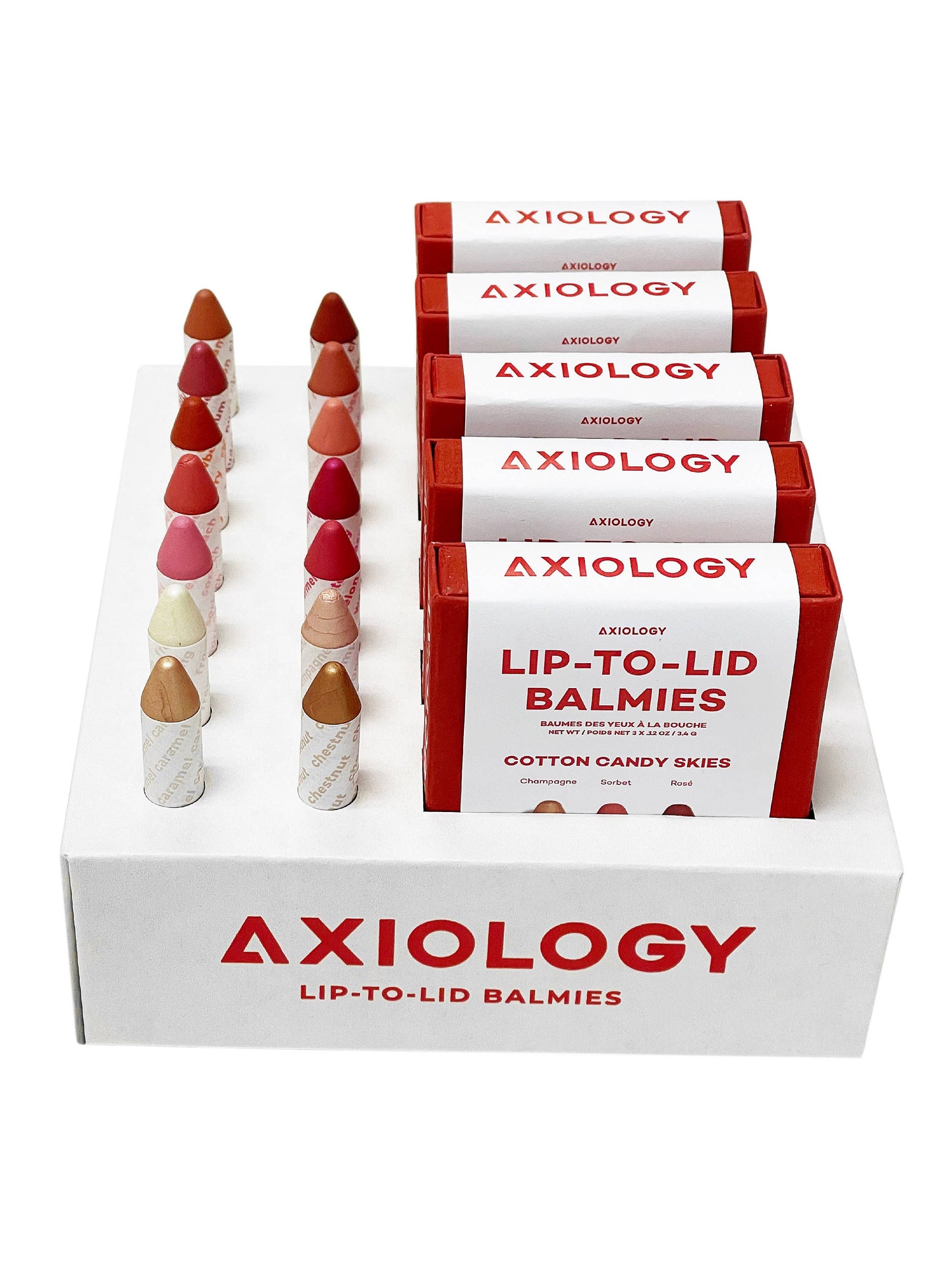 Axiology - Paper Balmie Trio Display