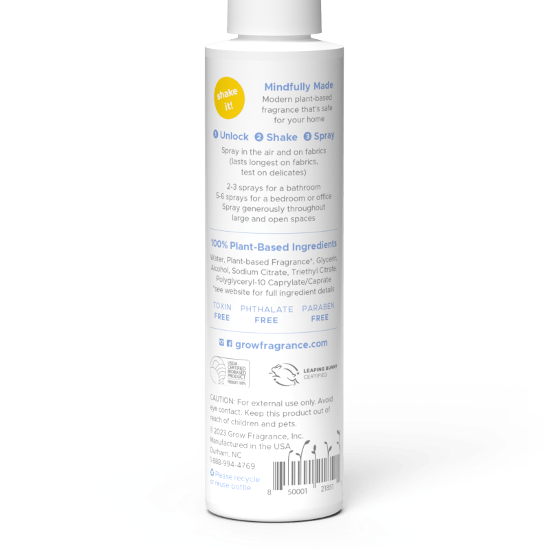 Grow Fragrance - Wildflower Rain Air and Fabric Freshener