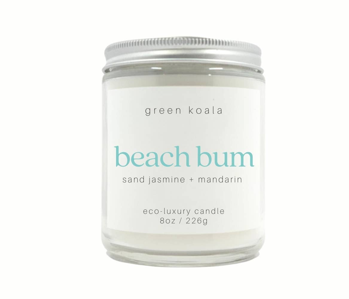 Green Koala - Beach Bum 8oz Eco-Luxury Candle