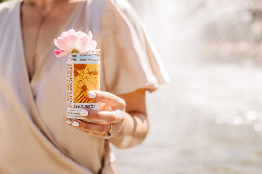 For Bitter For Worse - Eva's spritz cans nonalcoholic cocktail mocktail Dry January