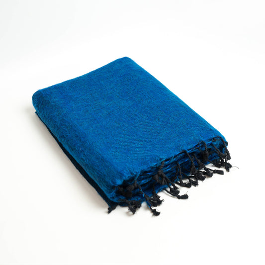 ART HIMALAYAN TRADING LTD - Extra Soft Yak wool Travel Throw Blanket 46"x96" Handmade