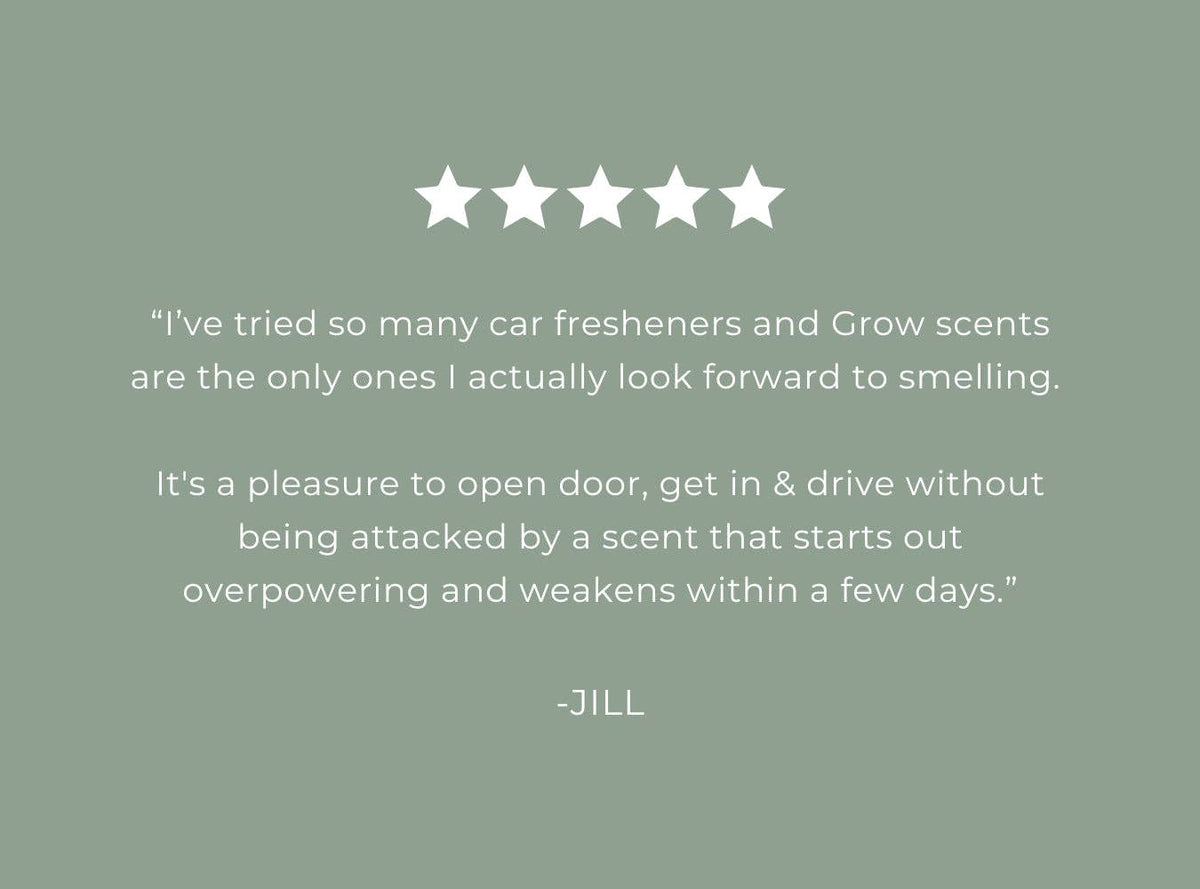 Grow Fragrance - Woodland Sage Car Freshener