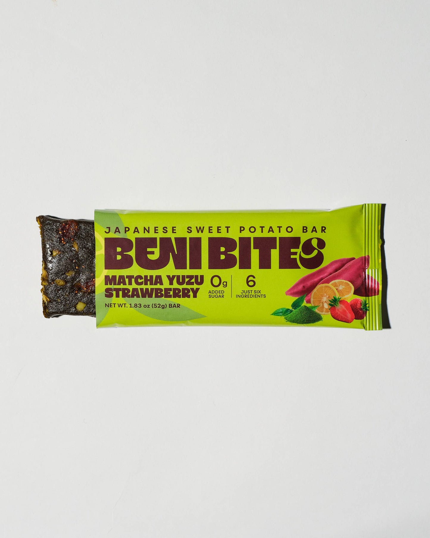 Benibites - Benibites Japanese Dried Sweet Potato Bar Matcha Yuzu