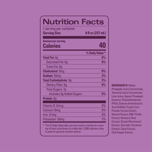 Luna Morada: 6 x 4-Pack (24 Total Cans Per Case)