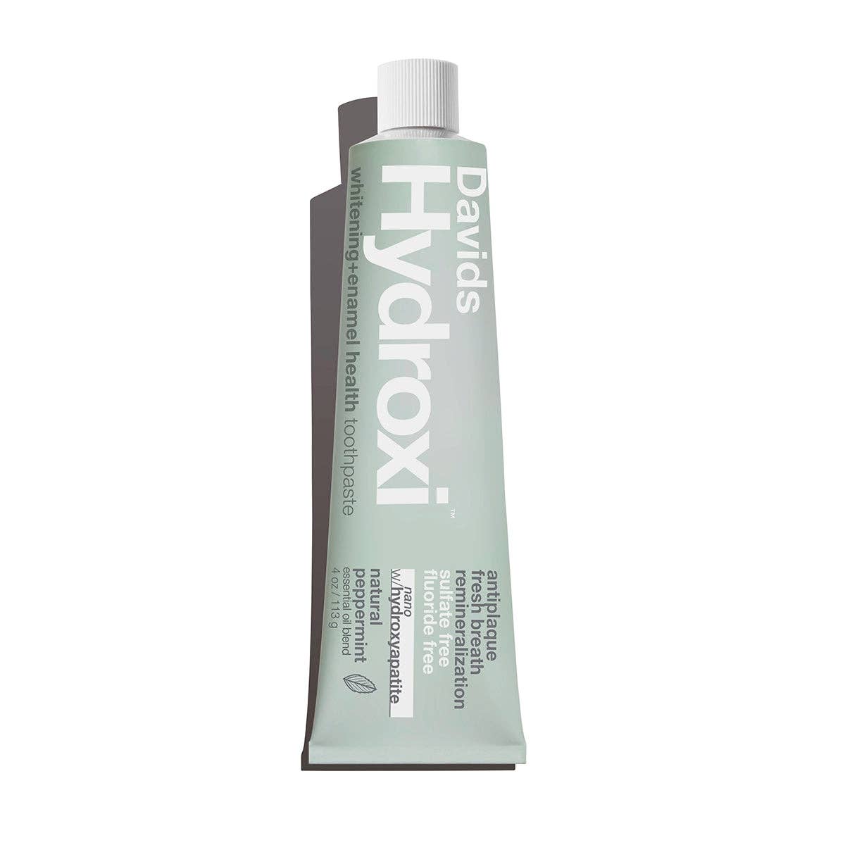 Hydroxi™ Davids Hydroxi™ whitening+enamel health nano hydroxyapatite premium toothpaste - peppermint by Davids Natural Toothpaste