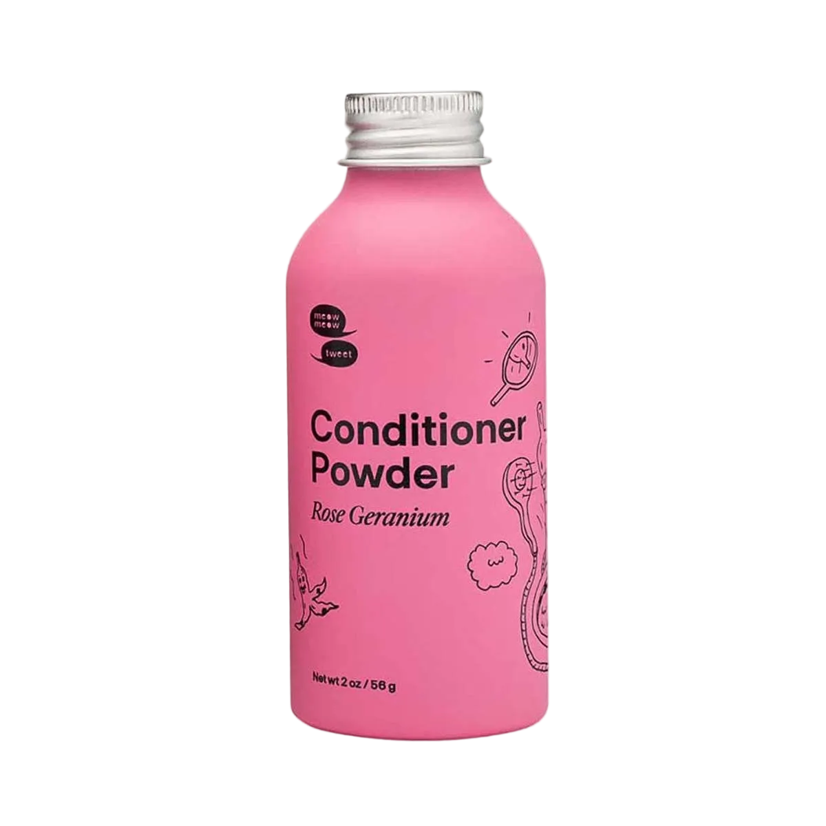Rose Geranium Conditioner Powder by Meow Meow Tweet