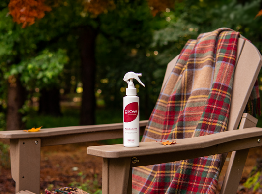 Grow Fragrance - Flannel & Leaves Air + Fabric Spray