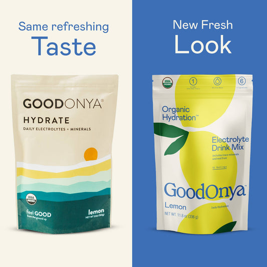 GoodOnya - Organic Electrolyte Packets | GoodOnya | 42-Serving Bags