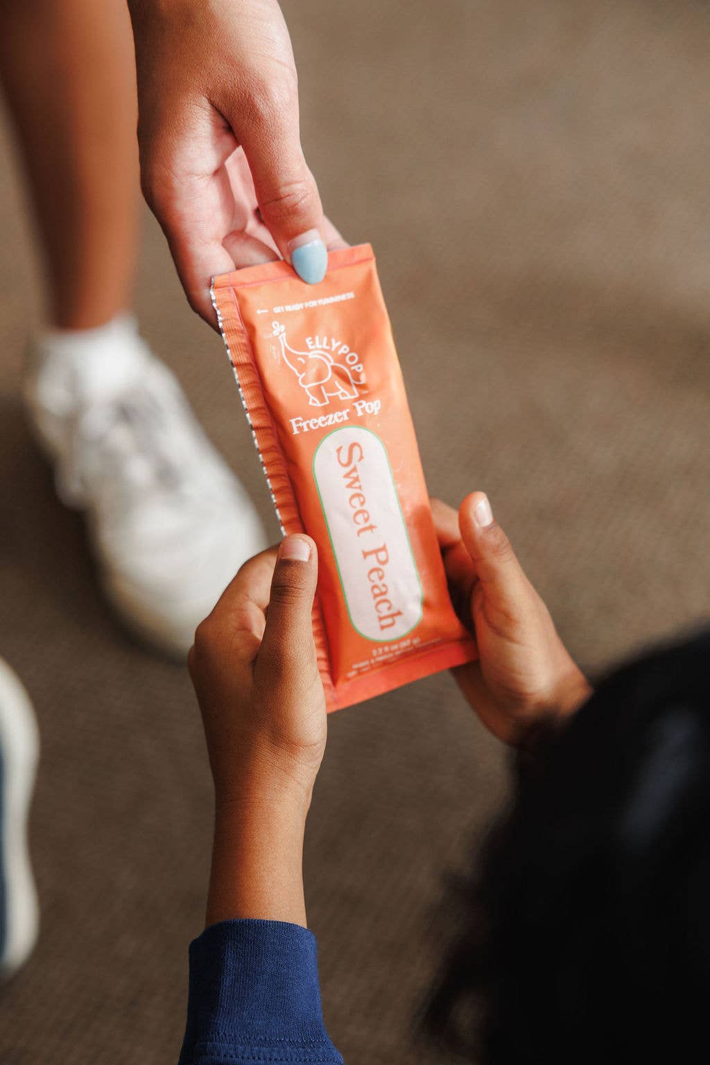 EllyPop - Sweet Peach Freezer Pops