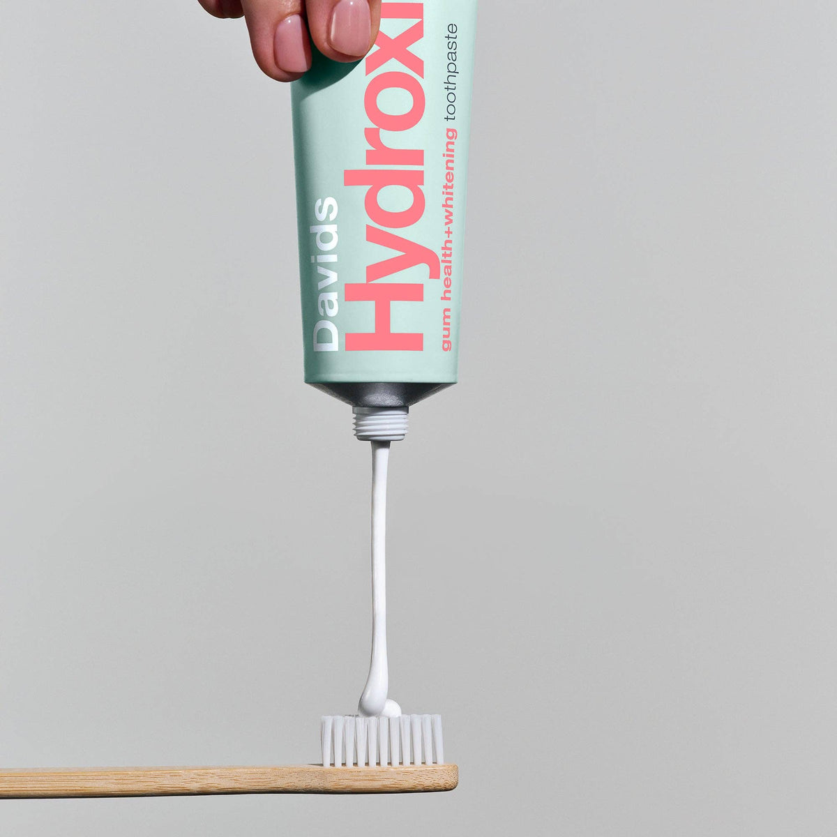 Davids Health Sciences, Inc - Davids Hydroxi™ gum health+whitening nano hydroxyapatite premium toothpaste / peppermint