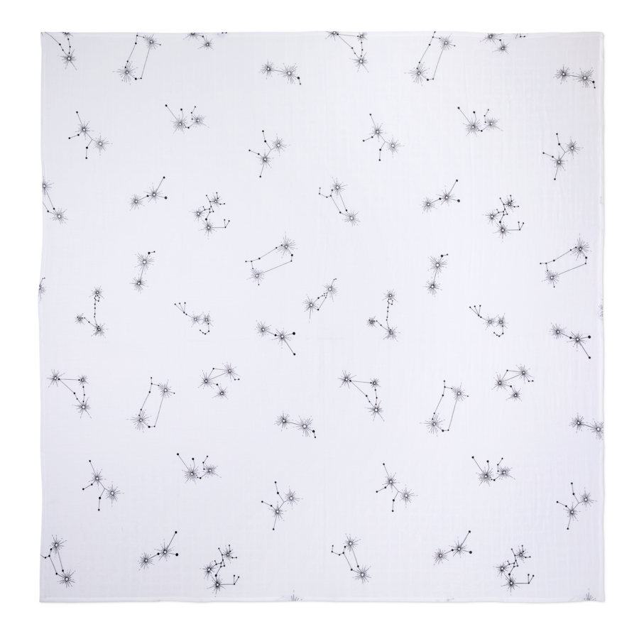 Moonjax - Constellation - Organic Cotton Muslin Swaddle Blanket