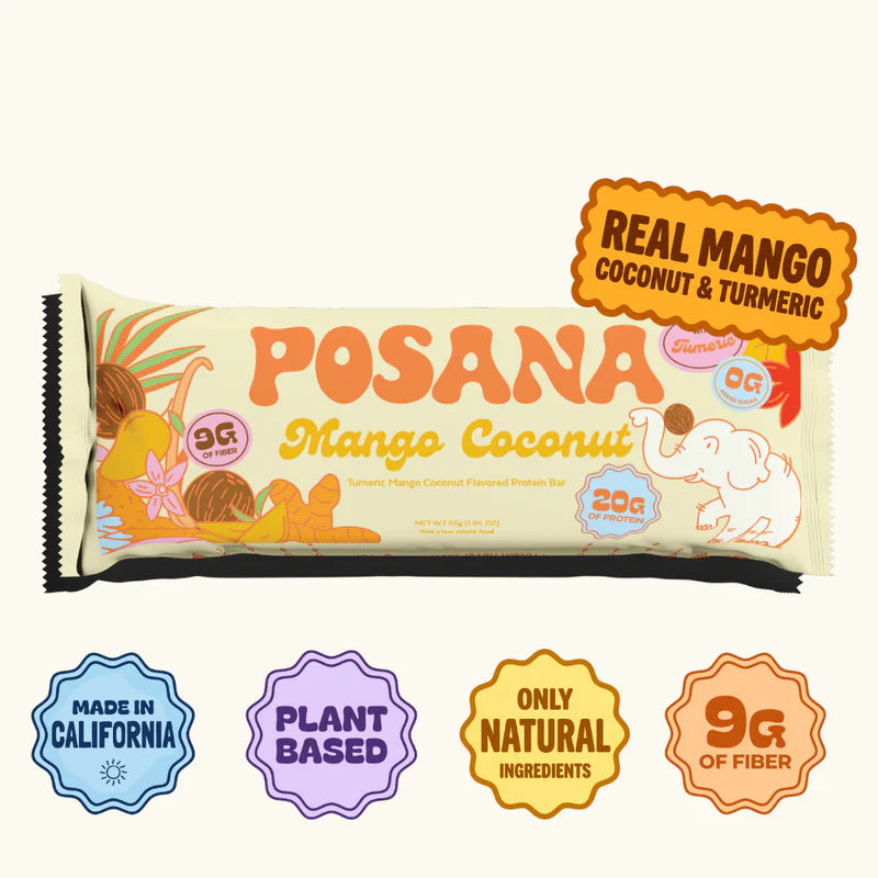 Posana Mango Coconut Protein Bar