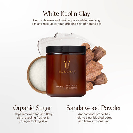 Pure Radiance Sugar Exfoliating Body Scrub