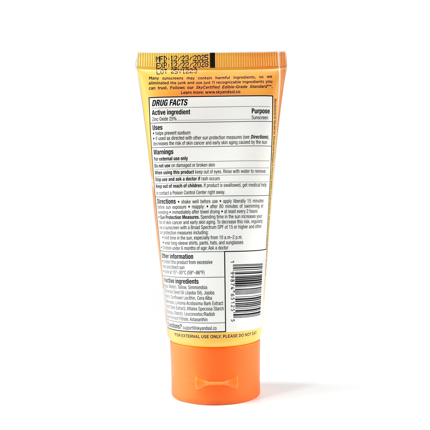 Sky and Sol - Sky and Sol Sports Sunscreen