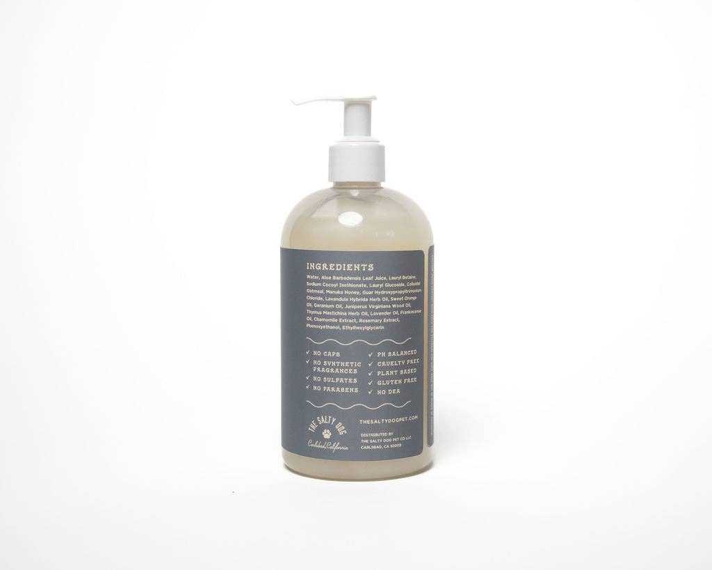 The Salty Dog Pet Co. - Hypoallergenic Dog Shampoo with Oatmeal + Honey