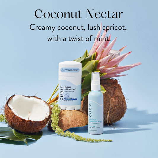 Aluminum Free Whole Body Deodorant Spray Coconut Nectar