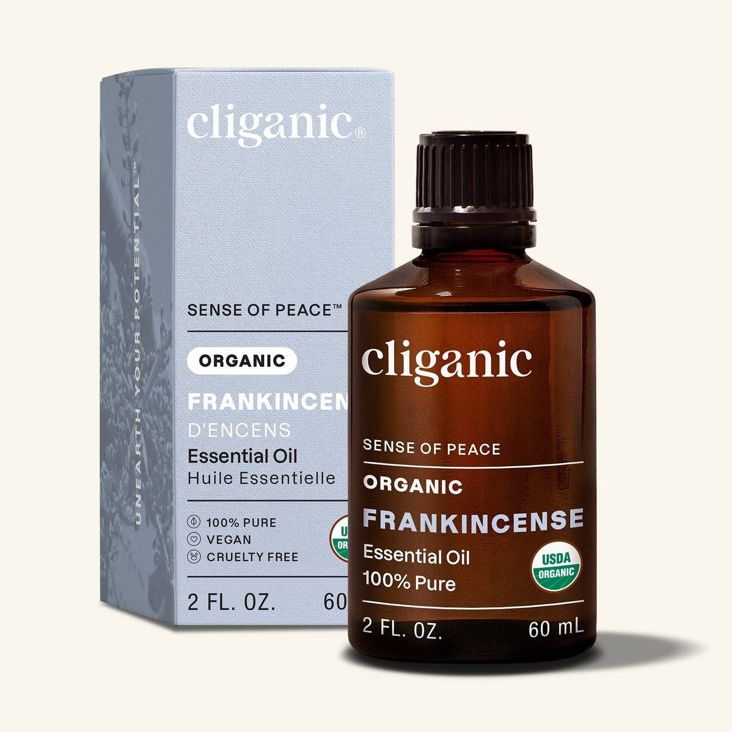 Cliganic - Organic Frankincense Essential Oil 10ml