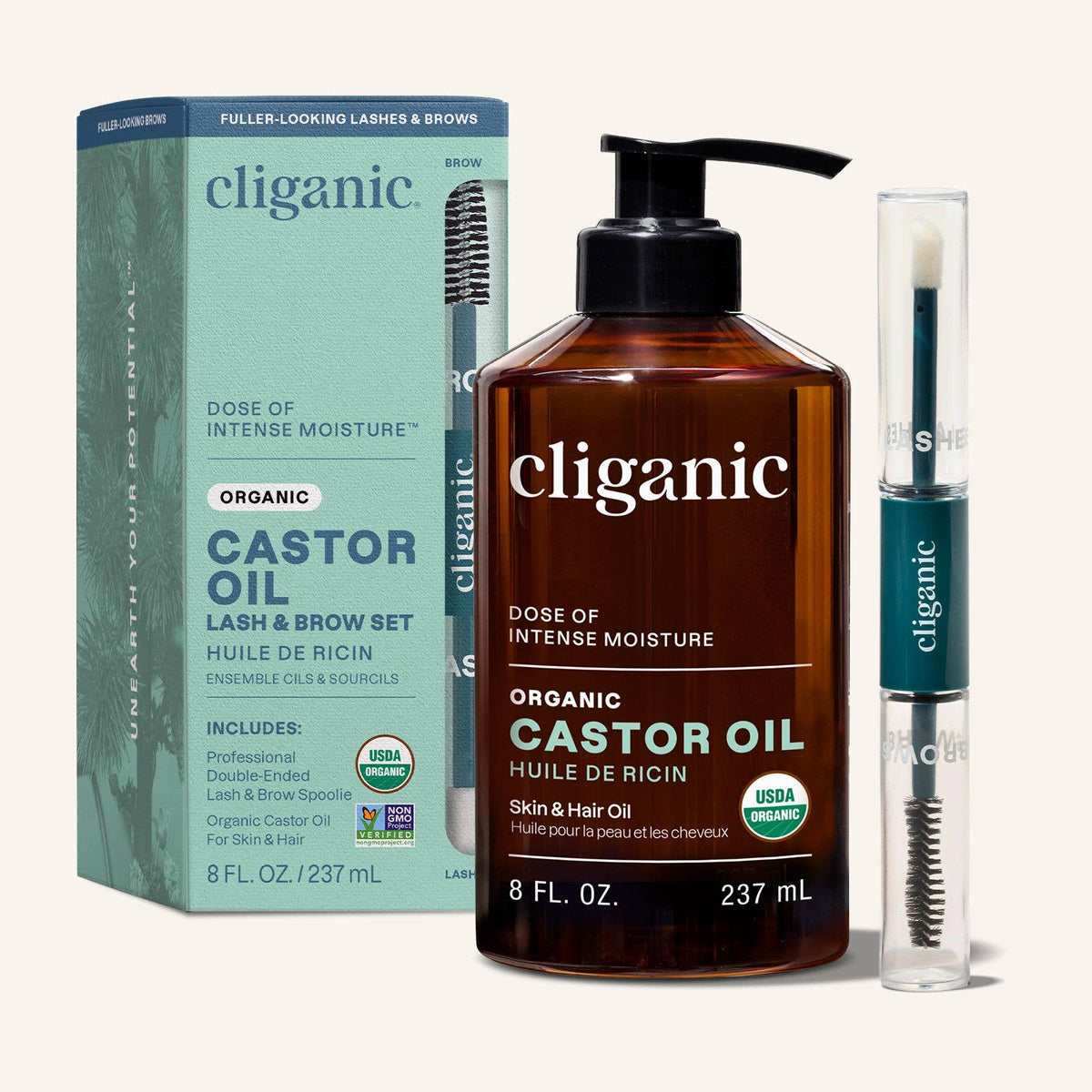 Organic Castor Oil by Cliganic