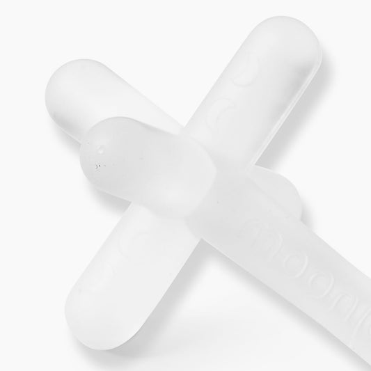 Moonjax - Moonjax® Baby Teether, Original Clear Silicone