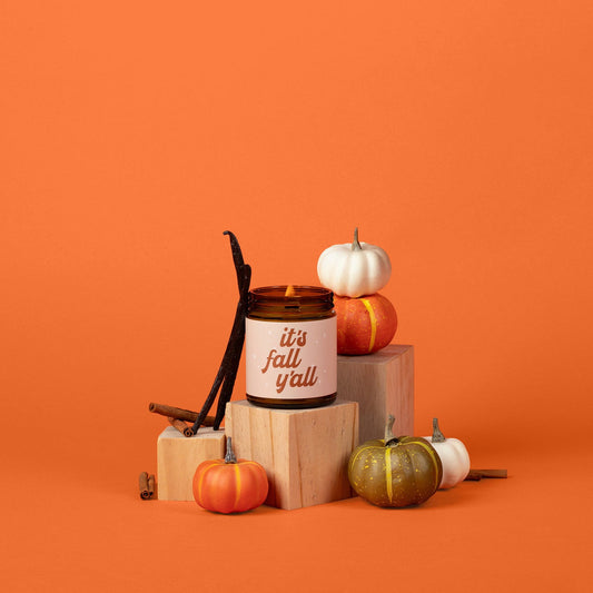 It's Fall Y'all Jar Candle by Fontana Candle Co