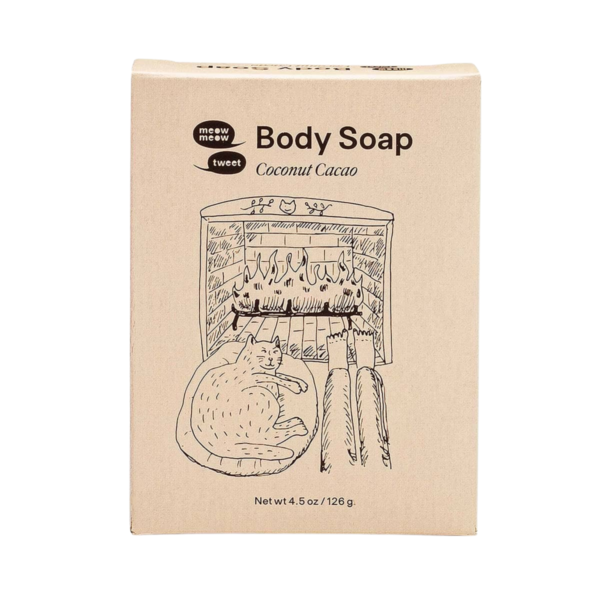Coconut Cacao Body Soap by Meow Meow Tweet