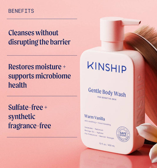 Gentle Hydrating Body Wash - Warm Vanilla by Kinship