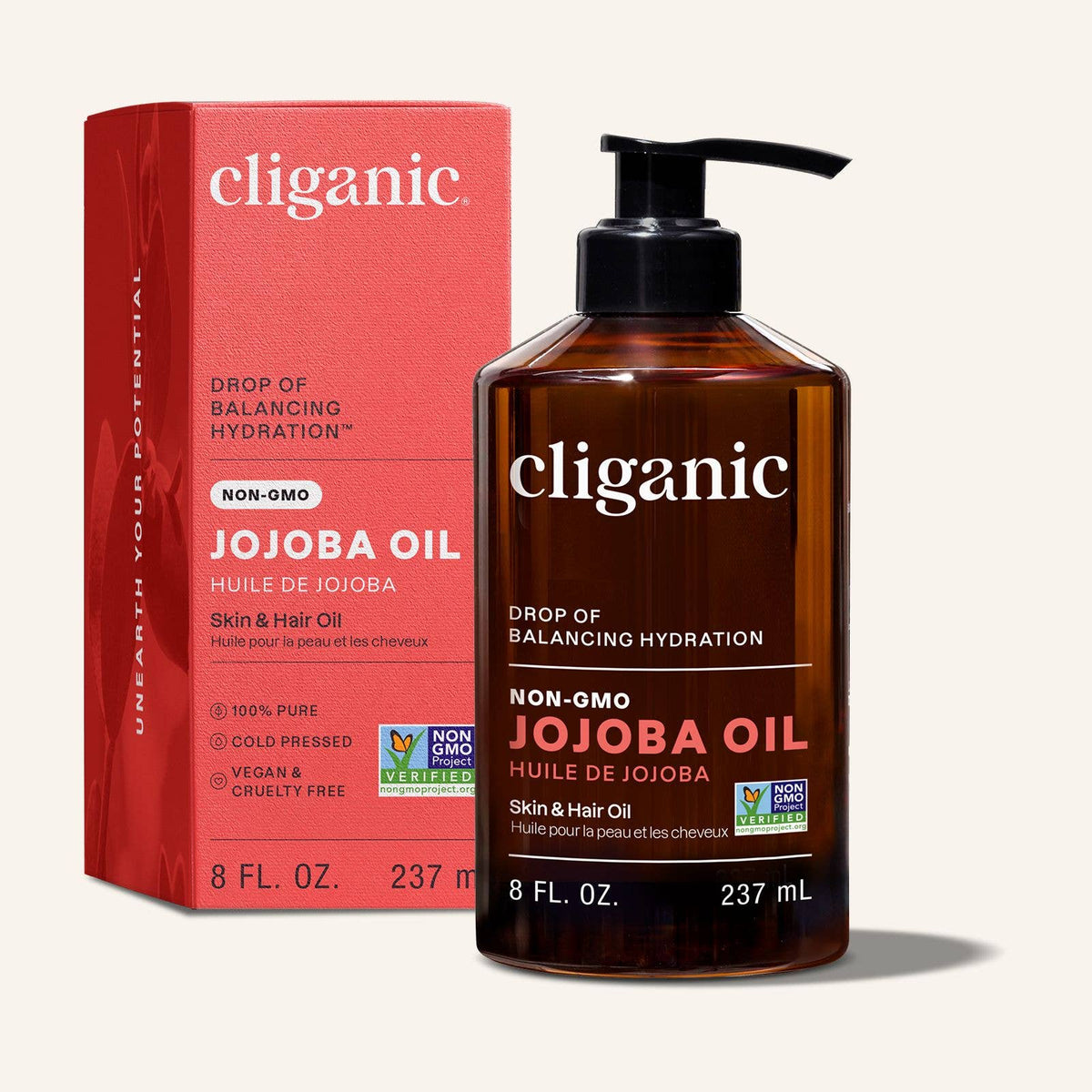 Non-GMO Jojoba Oil by Cliganic