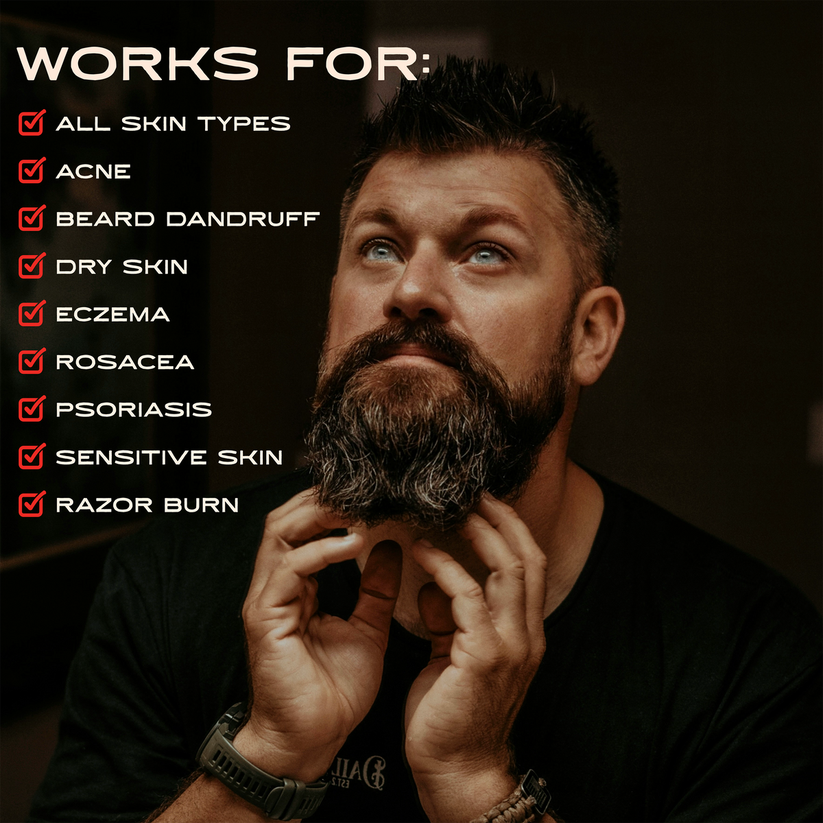 Darlin' Skincare - Tallow Beard Balm | Men's Skincare Beard & Face Moisturizer