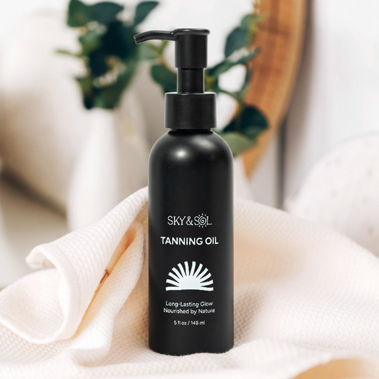 Tanning Oil by Sky and Sol
