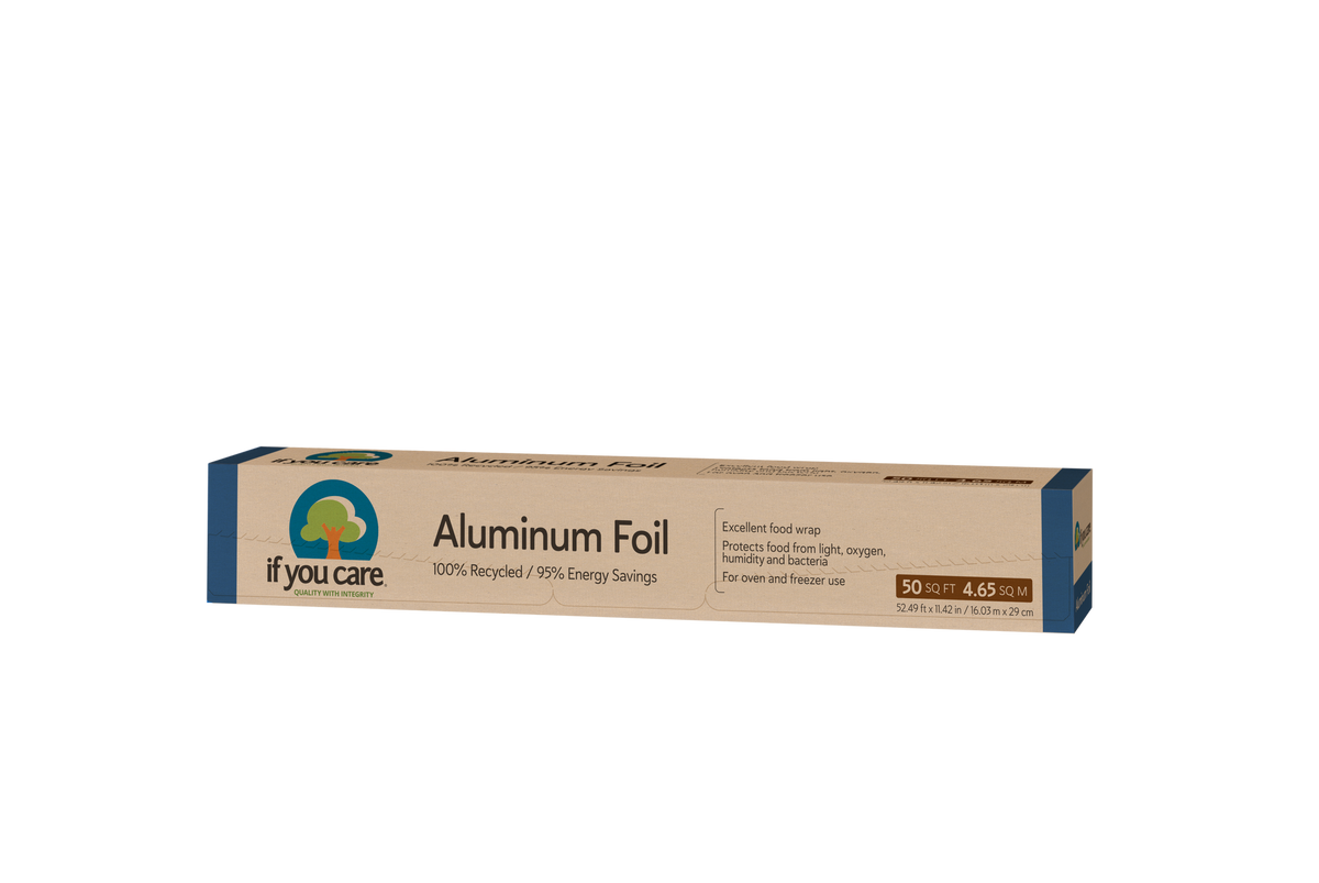 100% Recycled Aluminum Foil 25% Thicker