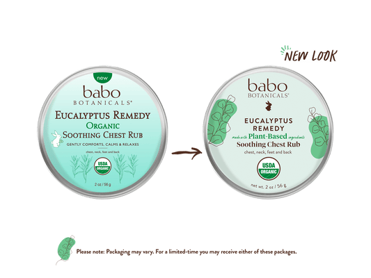 Babo Botanicals - Eucalyptus Remedy Organic Soothing Chest Rub
