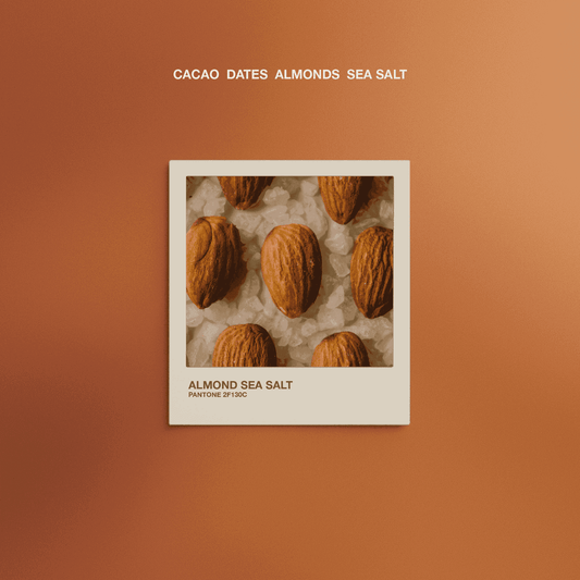 Date Sweetened Dark Chocolate - Almond Sea Salt