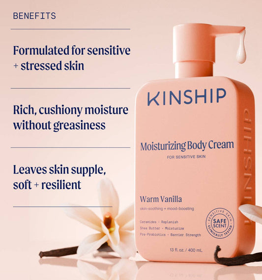 Moisturizing Body Cream - Warm Vanilla by Kinship