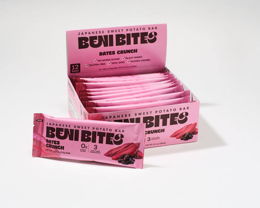 Benibites - Benibites Japanese Dried Sweet Potato Bar Dates Crunch