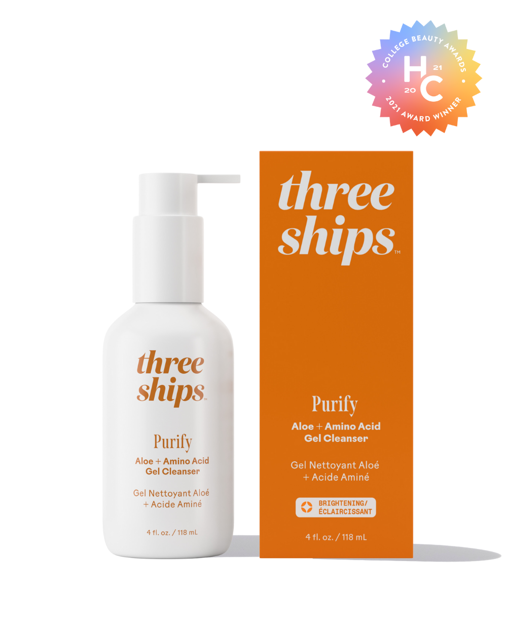 Purify Aloe + Amino Acid Gel Cleanser by Three Ships