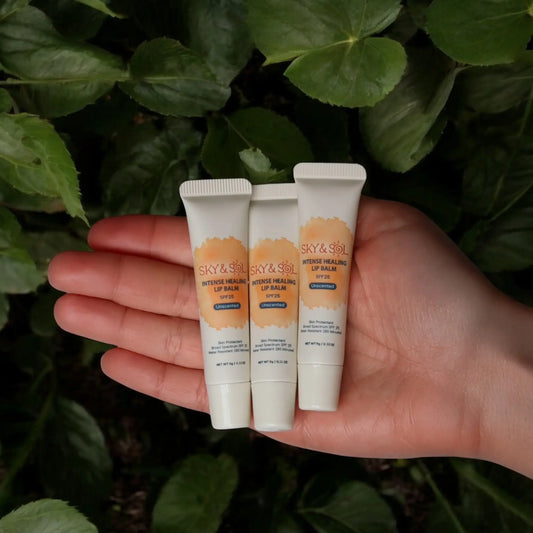 Natural Tallow Lip Balm - Lip Jelly SPF 25 by Sky and Sol