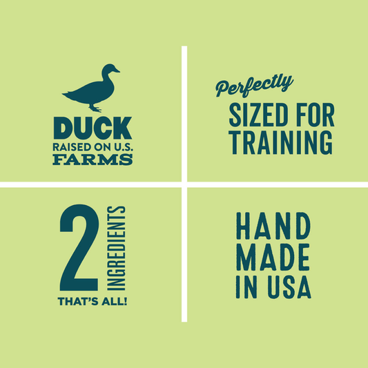 Mini Tube: Lucky Duck, Training Bits - 2.5oz - Dog Treats