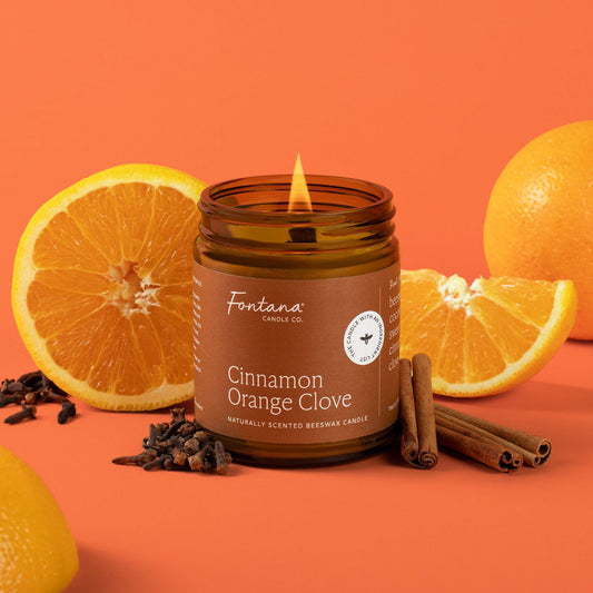 Cinnamon Orange Clove Jar Candle by Fontana Candle Co