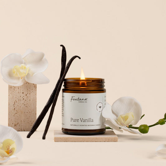 Pure Vanilla Jar Candle by Fontana Candle Co