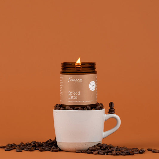 Spiced Latte Jar Candle by Fontana Candle Co