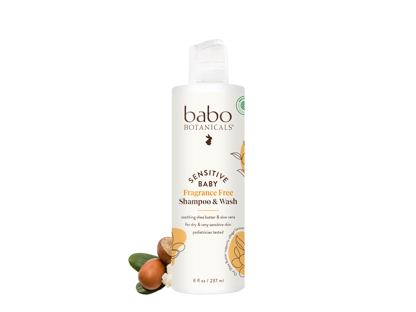 Sensitive Baby Shampoo & Wash - 8oz