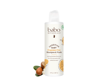Sensitive Baby Shampoo & Wash - 8oz