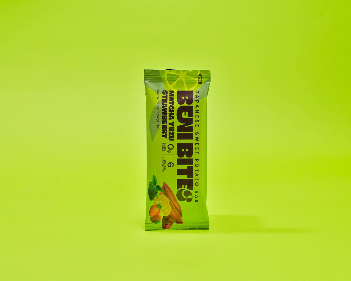 Benibites - Benibites Japanese Dried Sweet Potato Bar Matcha Yuzu