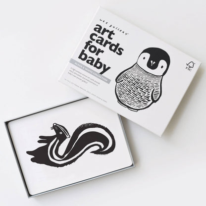 Wee Gallery - Art Cards for Baby - Black and White Animals