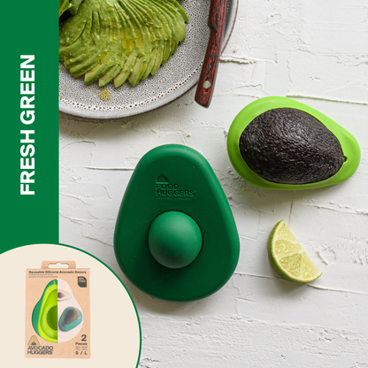 Food Huggers - Reusable Silicone Avocado Savers (Set of 2)