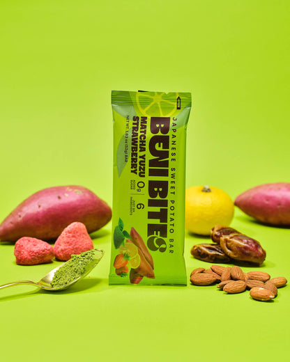 Benibites - Benibites Japanese Dried Sweet Potato Bar Matcha Yuzu