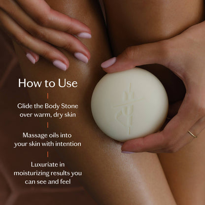 Kate McLeod - Naked Stone | Deep Moisturizing Lotion Bar