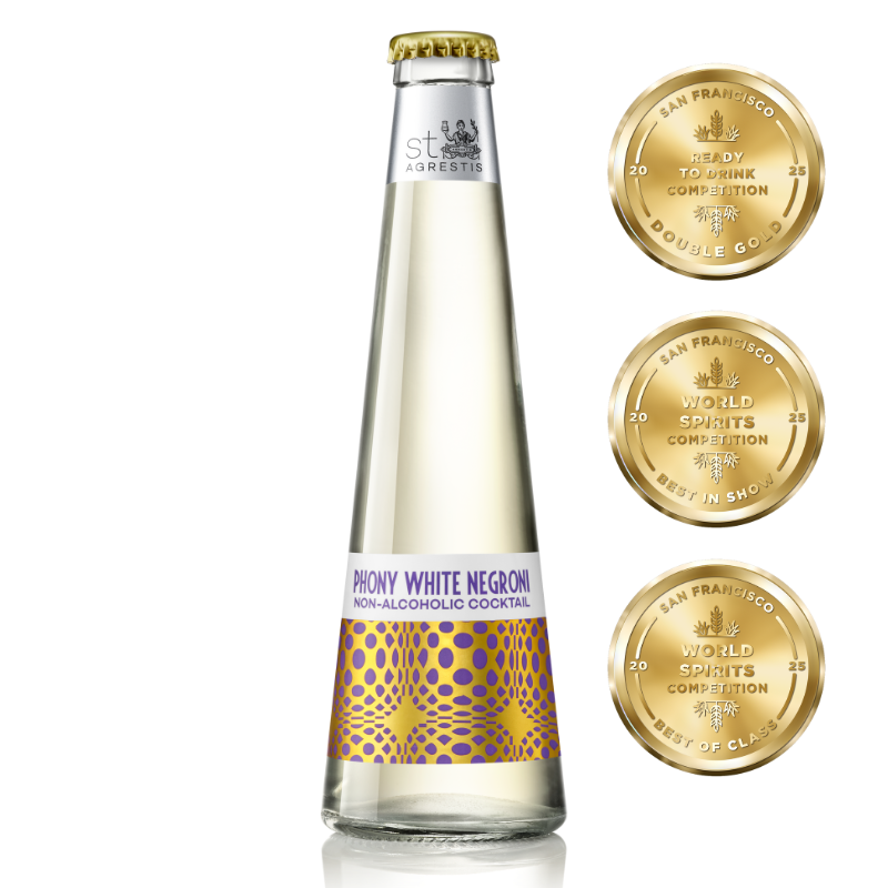 St. Agrestis Non-Alcoholic Phony White Negroni.