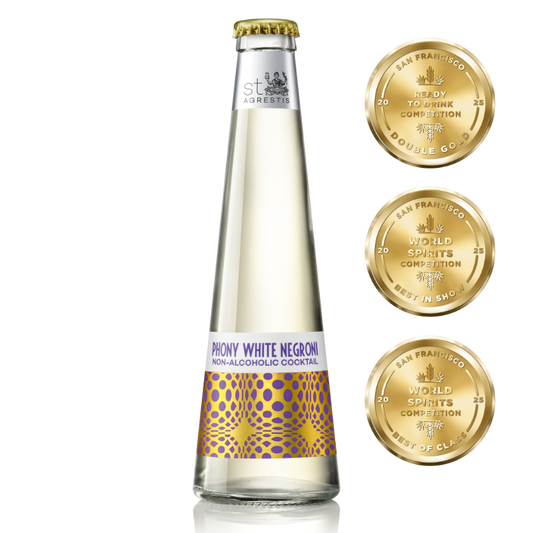 St. Agrestis Non-Alcoholic Phony White Negroni.