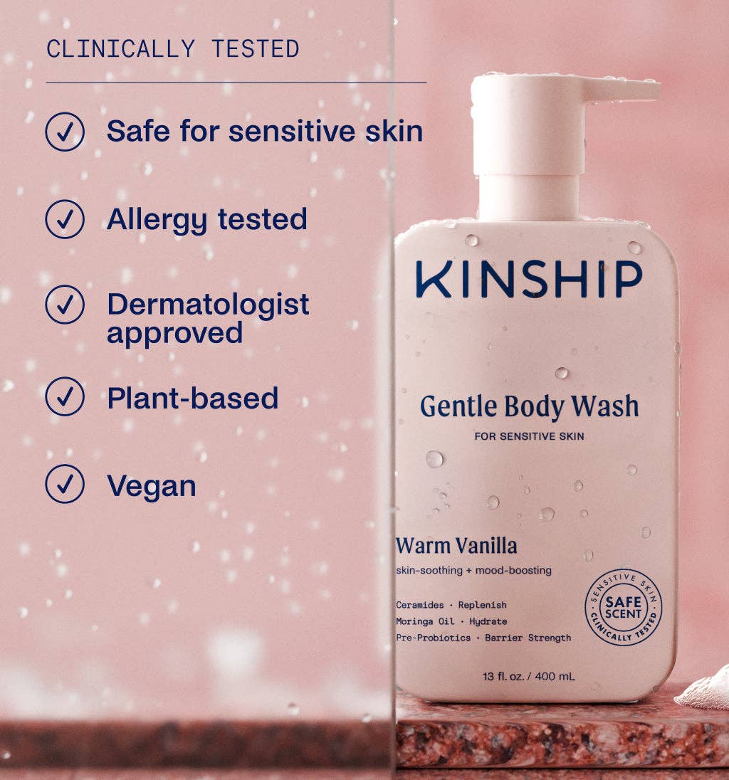 Gentle Hydrating Body Wash - Warm Vanilla